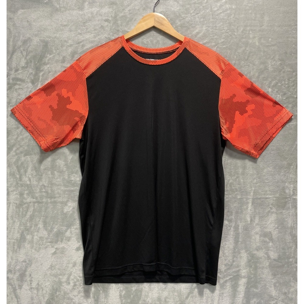 Sport-Tek Mens Dry Fit CamoHex Moisture Wicking Colorblock T-Shirt Size XL-ST371